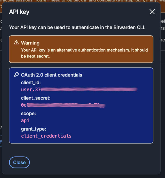 First-Run Wizard - Passwords