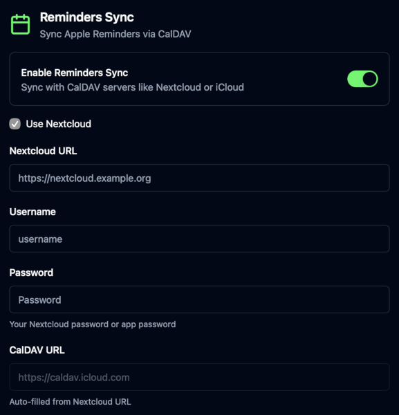 First-Run Wizard - Reminders