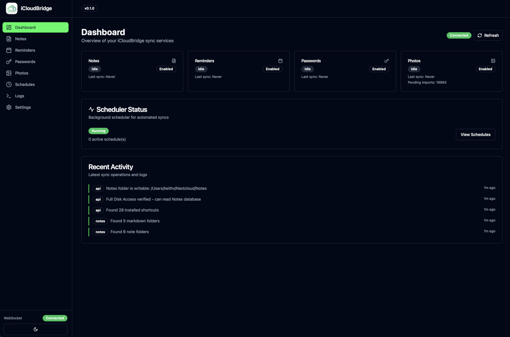 Dashboard Overview